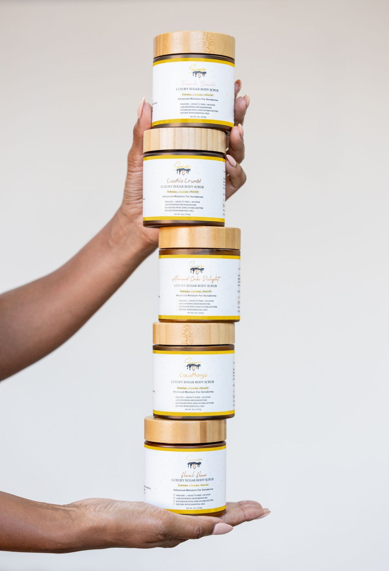 Body Scrub Discovery Pack - 5 - Sucrose Body Essentials -